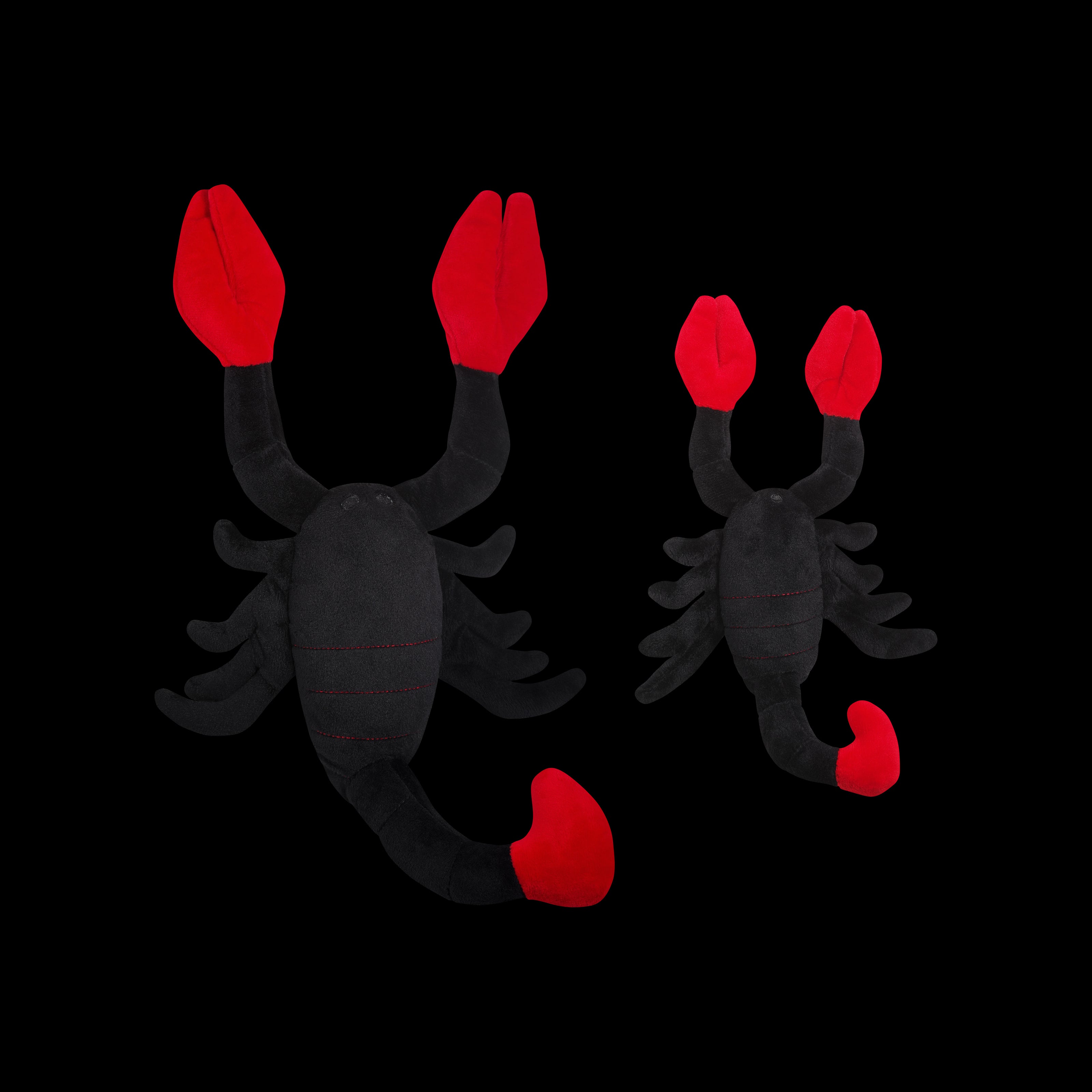 Scorpion Plushie. Size Small & Large.