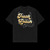 Freak on a Leash Gold Logo Tee
