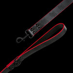 Foal Leather Repeat Logo Leash (RED EDGE). Detail 1.