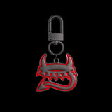Metal Collar Logo Charm